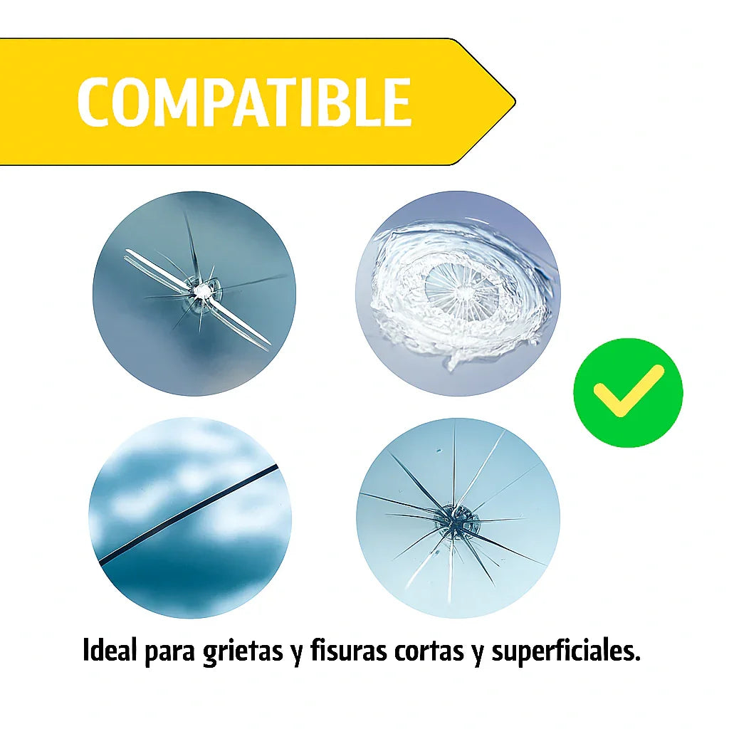 Kit Reparador De Vidrios