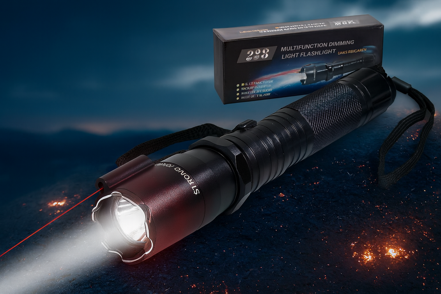 VoltX Guardian™ – Linterna Taser de Seguridad