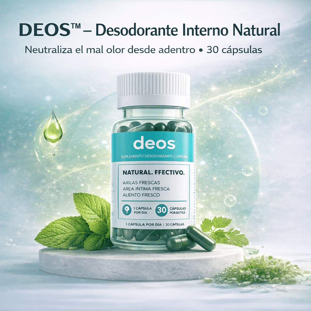 Deos Desodorante Interno Natural 30 caps