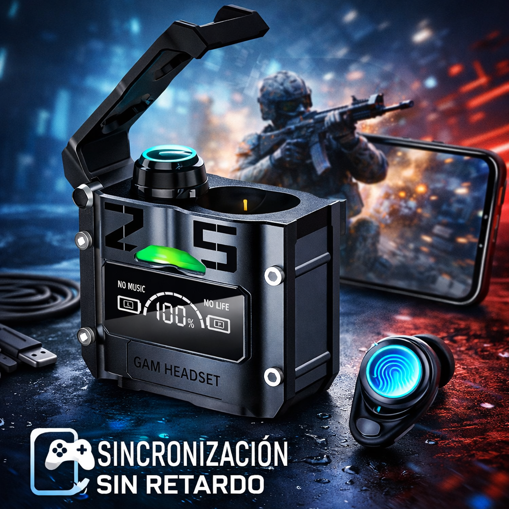 AUDIFONOS  M25 CON POWERBANK™