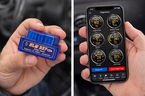 Coche Escaner De Diagnostico 327 Mini