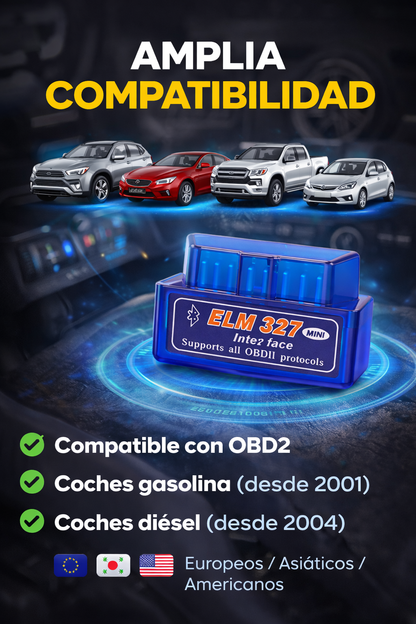 Coche Escaner De Diagnostico 327 Mini