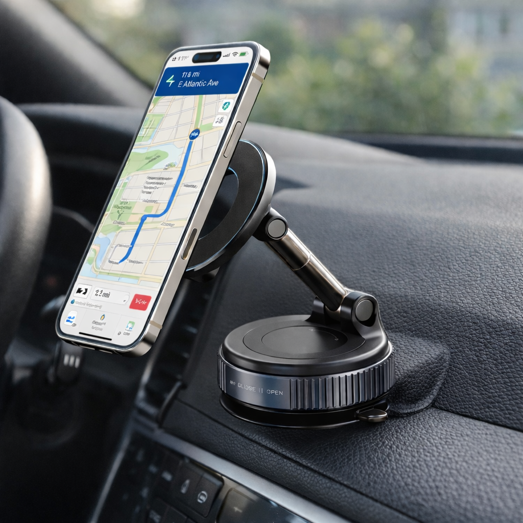 Soporte Magnético – Mantén tu celular firme, visible y siempre a mano