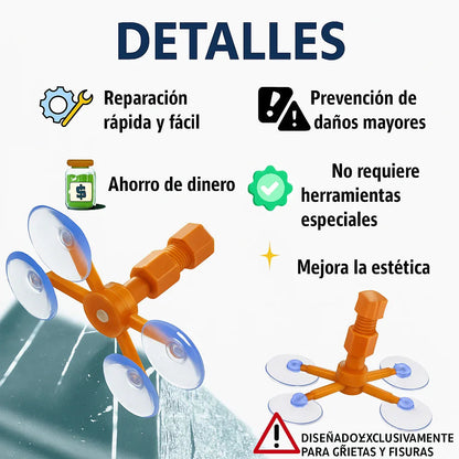 Kit Reparador De Vidrios