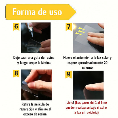 Kit Reparador De Vidrios