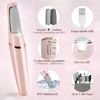 REMOVEDOR ELÉCTRICO PROFESIONAL - PEDICURA EN CASA