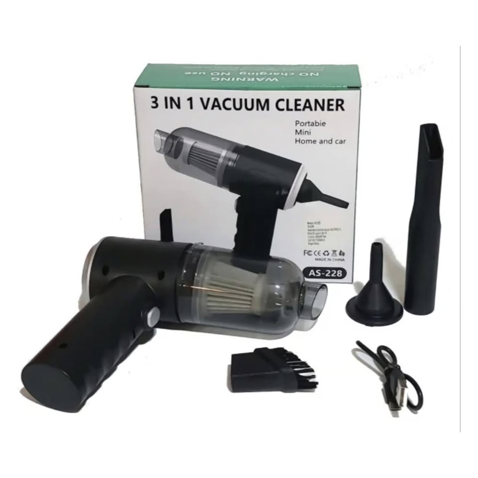 ¡NUEVA MINI ASPIRADORA 3 EN 1 ! LIMPIEZA DE VERDAD!