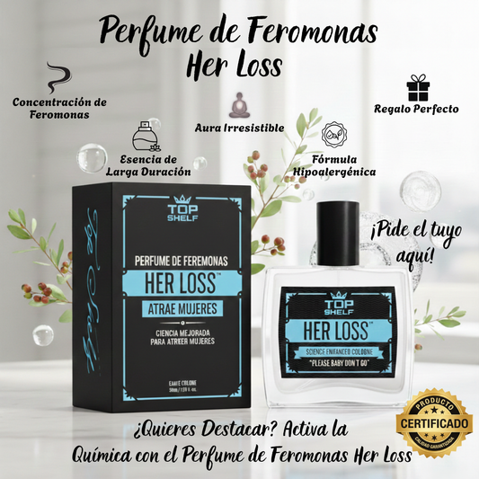 Perfume de Feromonas Her Loss Atrae Mujeres